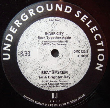 Various : Underground Selection 8/93 (12")
