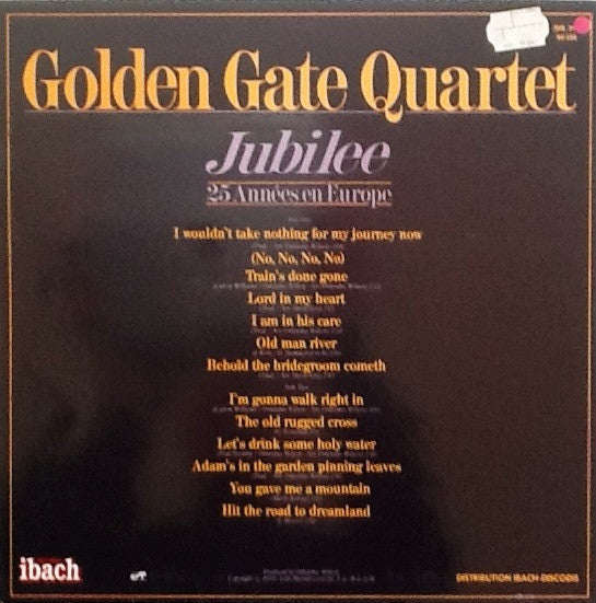 The Golden Gate Quartet : Jubilee 25 Années En Europe (LP)