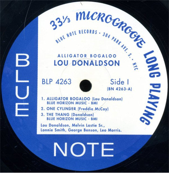 Lou Donaldson : Alligator Bogaloo (LP, Album, RE, Sco)