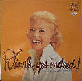 Dinah Shore : Dinah, Yes Indeed! (LP, Mono, RE)