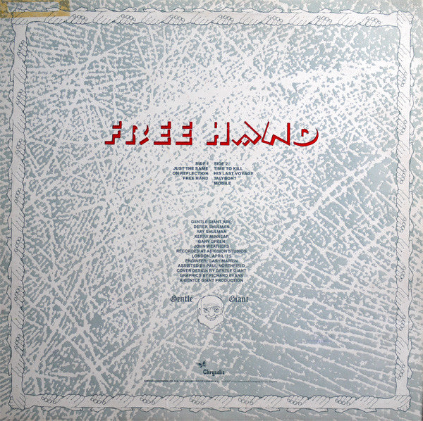 Gentle Giant : Free Hand (LP, Album)