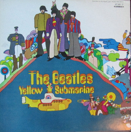 The Beatles : Yellow Submarine (LP, Album, Red)