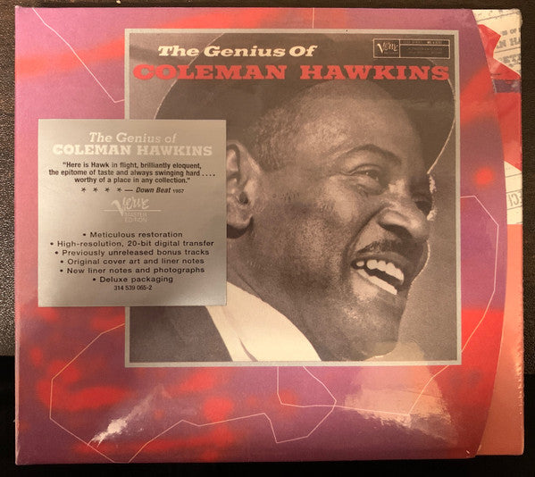 Coleman Hawkins : The Genius Of Coleman Hawkins (CD, Album, RE, RM, Dig)