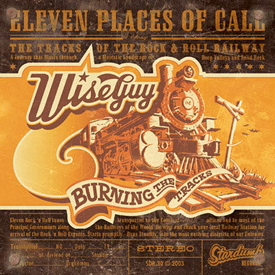 Wiseguy (4) : Burning The Tracks (LP)