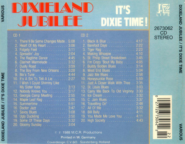 Various : Dixieland Jubilee (It's Dixie Time!) (2xCD, Comp)
