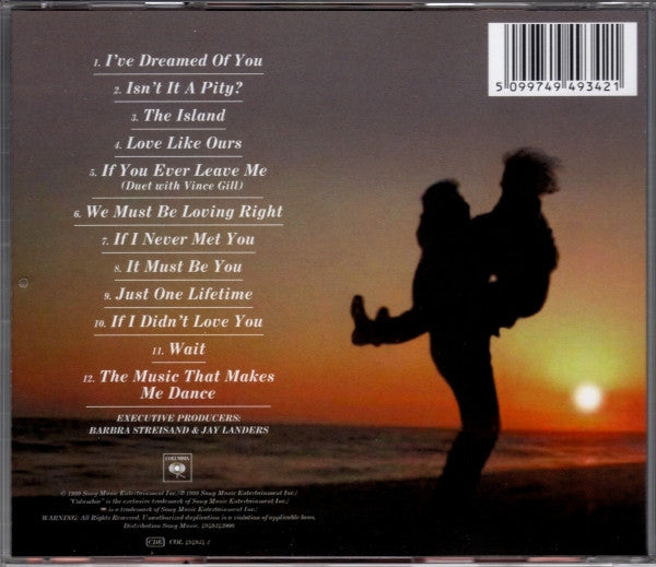 Barbra Streisand : A Love Like Ours (CD, Album, RE)