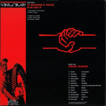 Structure : We Are Family EP (12", EP, Comp, Gre + CD, Comp)