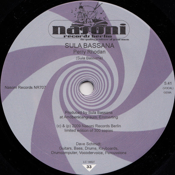 Sula Bassana : The Vegetable Man (7", Single, Ltd)