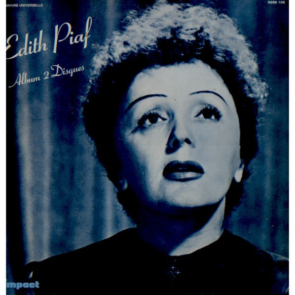 Edith Piaf : Album 2 Disques (2xLP, Album, Comp, RE)