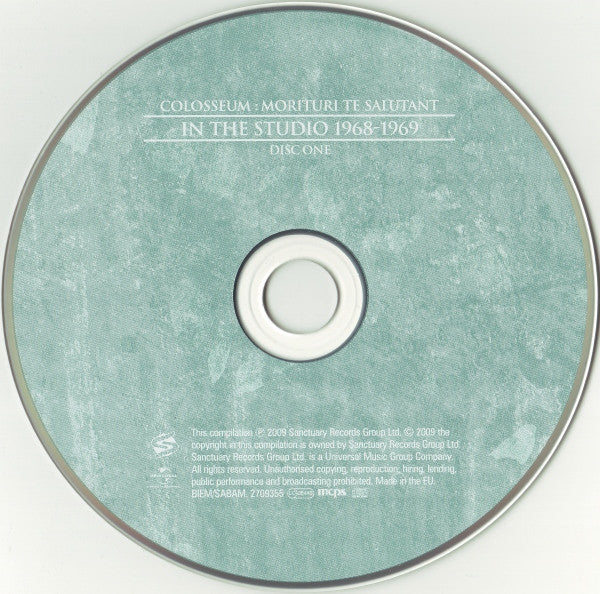 Colosseum : Morituri Te Salutant (4xCD, Comp + Box)