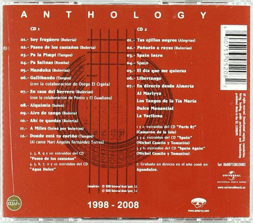 Tomatito : Anthology (1998 - 2008) (2xCD, Comp)