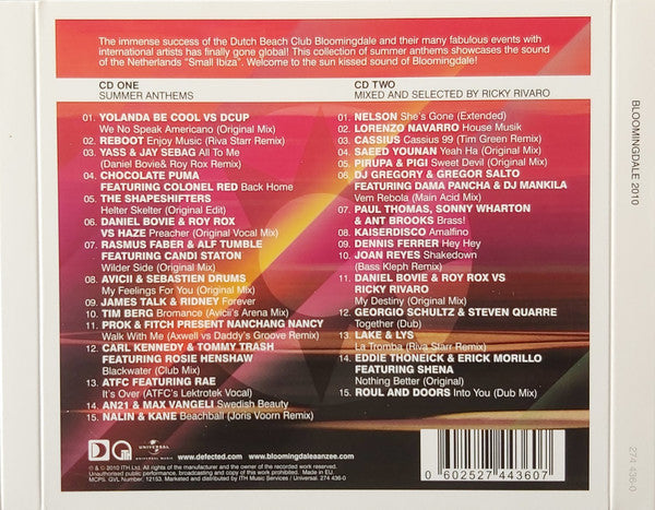 Various : Bloomingdale 2010 (2xCD, Mixed)
