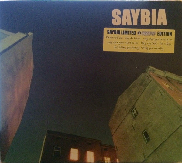 Saybia : The Second You Sleep (CD, Album + CD, EP, Enh + Ltd, RE)