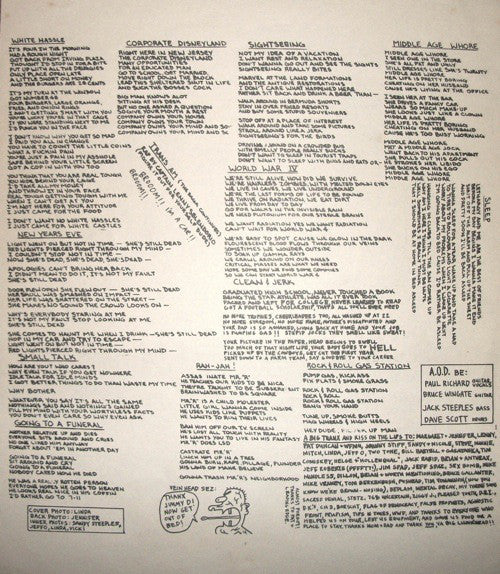 Adrenalin O.D. : The Wacky Hi-Jinks Of Adrenalin O.D. (LP, Album)