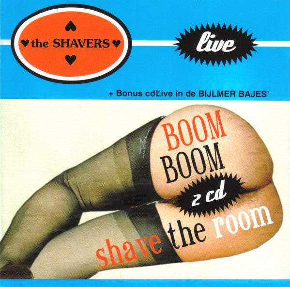 The Shavers : Boom Boom Shave The Room - Live (2xCD, Album)