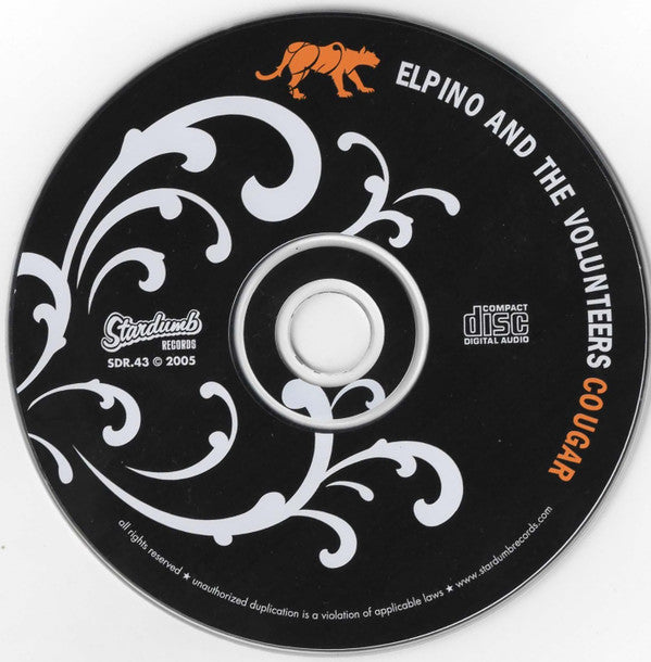 El Pino And The Volunteers : Cougar (CD, EP)
