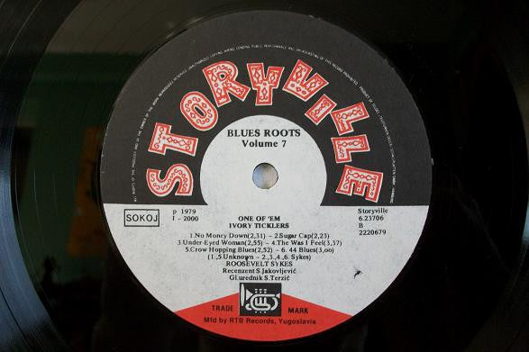 Roosevelt Sykes : One Of 'Em Ivory Ticklers (LP, Comp)