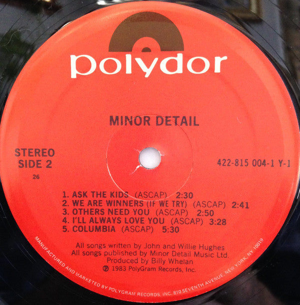 Minor Detail : Minor Detail (LP, Album, 26 )