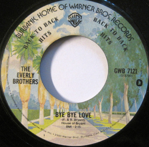 Everly Brothers : All I Have To Do Is Dream / Bye Bye Love (7", Single, RE)