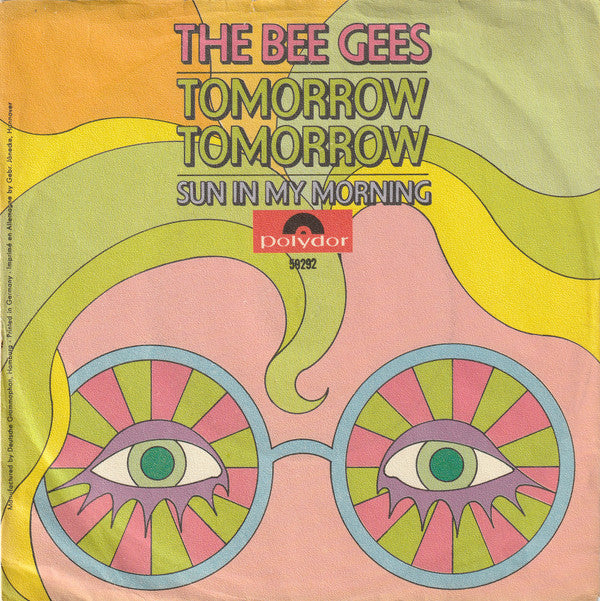 Bee Gees : Tomorrow Tomorrow (7", Single, Mono)