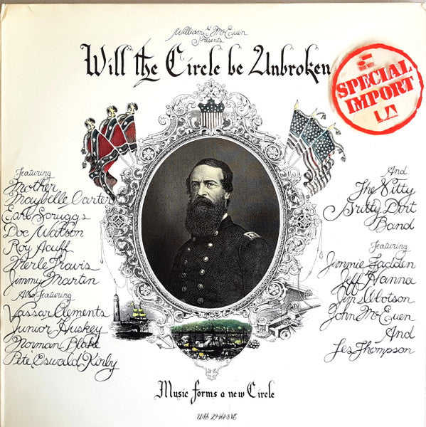 William E. McEuen Presents Nitty Gritty Dirt Band : Will The Circle Be Unbroken (3xLP, Album, Tri)