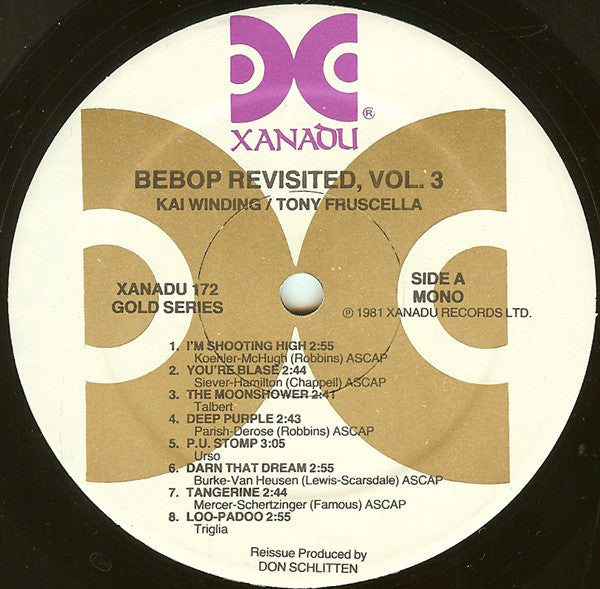 Various : Bebop Revisited, Vol. 3 (LP, Comp)