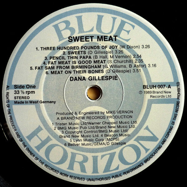 Dana Gillespie : Sweet Meat (LP, Album)
