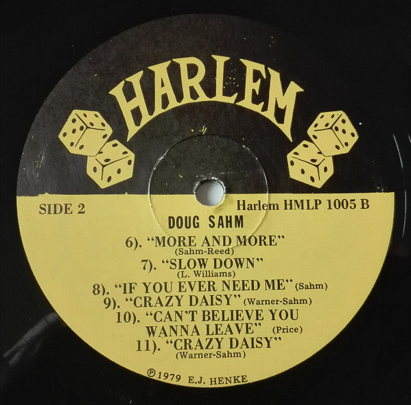 Sir Douglas : 'Way Back When He Was Just Doug Sahm (LP, Comp)