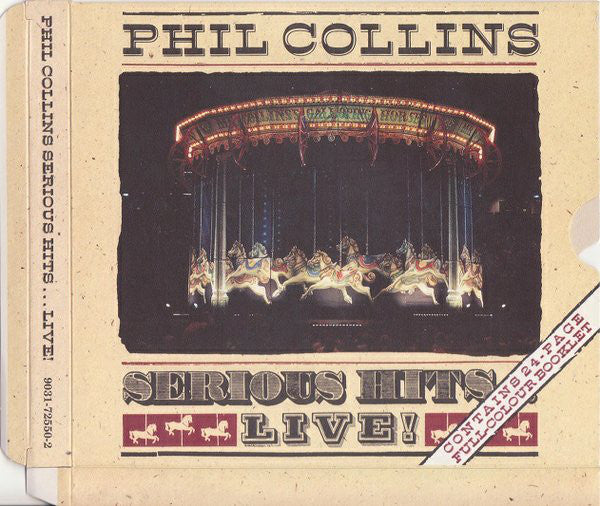 Phil Collins : Serious Hits...Live! (CD, Album, Sli)