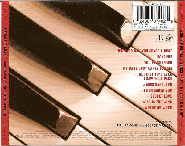 George Michael : Songs From The Last Century (CD, Album)