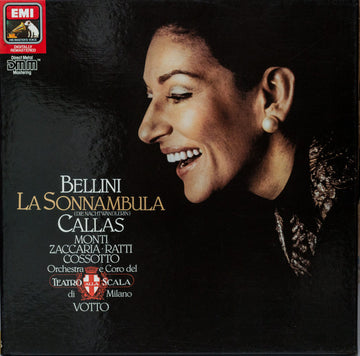 Maria Callas - Vincenzo Bellini : La Sonnambula  (2xLP, Mono, RM + Box)