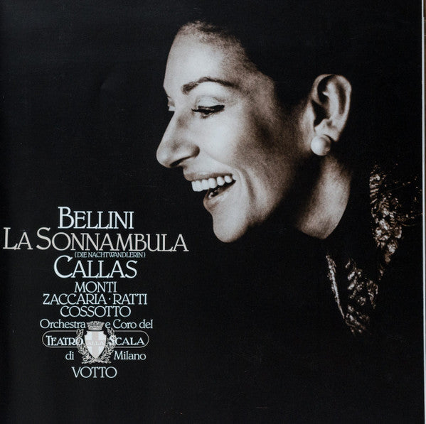 Maria Callas - Vincenzo Bellini : La Sonnambula  (2xLP, Mono, RM + Box)
