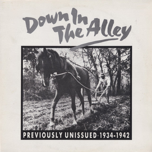 Various : Down In The Alley (Previously Unissued 1934-1942) (LP, Comp, Mono)