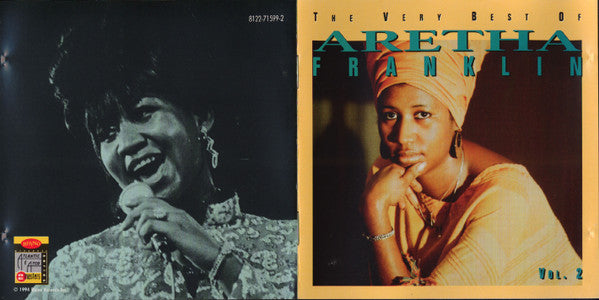 Aretha Franklin : The Very Best Of Aretha Franklin, Vol. 2 (CD, Comp, RM)