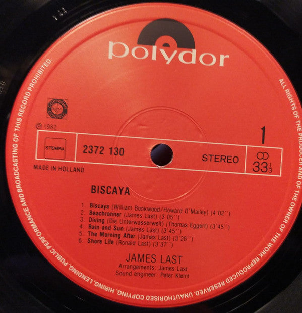 James Last : Biscaya (LP, Album)