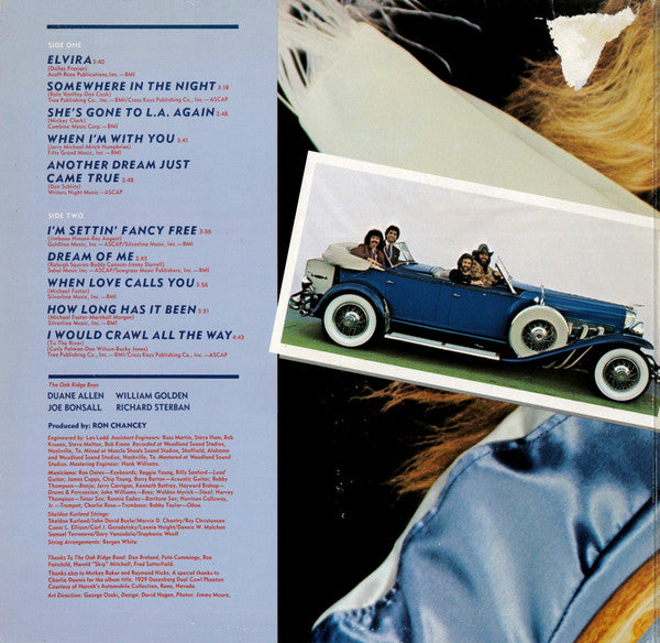 The Oak Ridge Boys : Fancy Free (LP, Album, Gat)