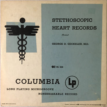George David Geckeler M.D. : Stethoscopic Heart Records, Revised (LP, Album, Mono)