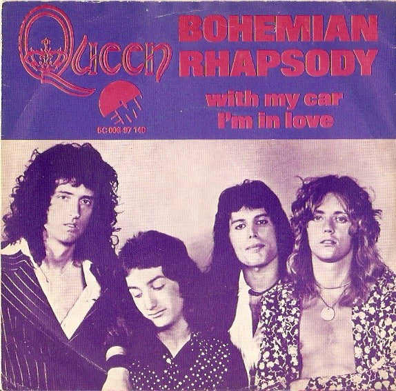Queen : Bohemian Rhapsody (7", Single, RP)