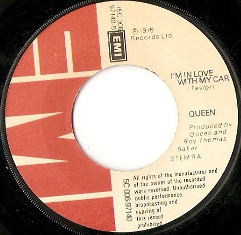 Queen : Bohemian Rhapsody (7", Single, RP)