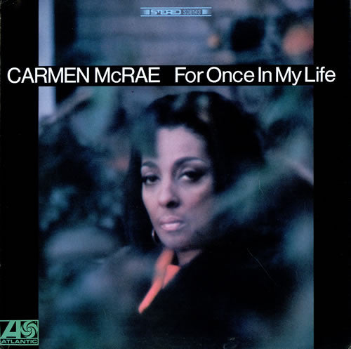 Carmen McRae : For Once In My Life (LP, Album)