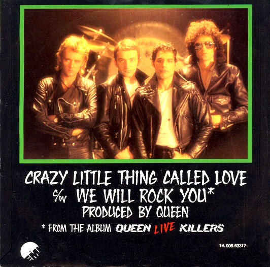 Queen : Crazy Little Thing Called Love (7", Single, M/Print)
