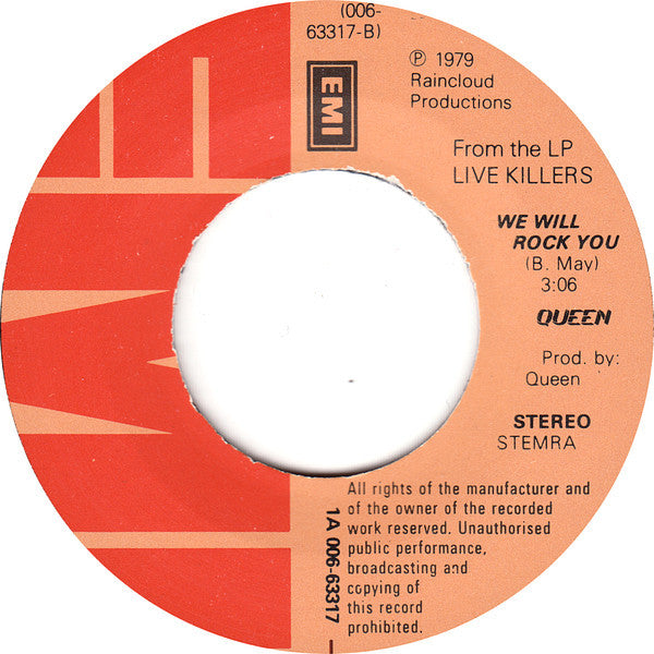 Queen : Crazy Little Thing Called Love (7", Single, M/Print)