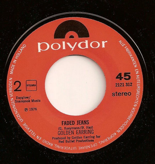 Golden Earring : Bombay (7", Single)