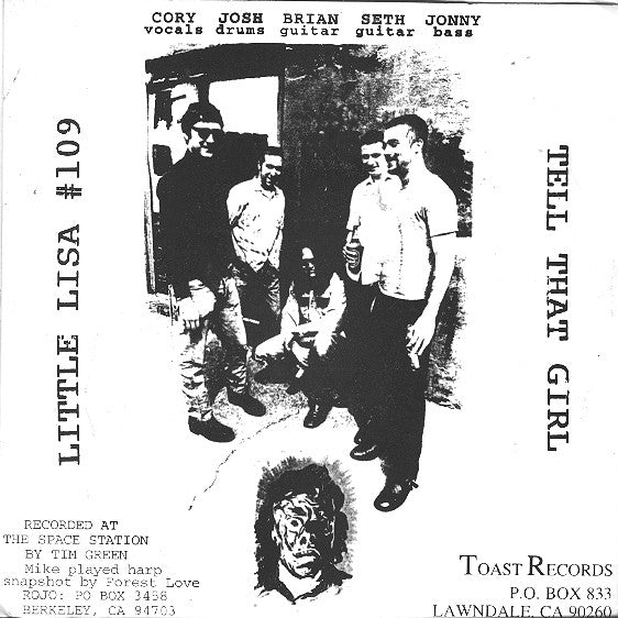 Dragón Rojo : Little Lisa #109 / Tell That Girl (7")