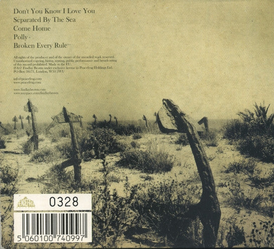 Findlay Brown : Don't You Know I Love You (CD, EP, Num)