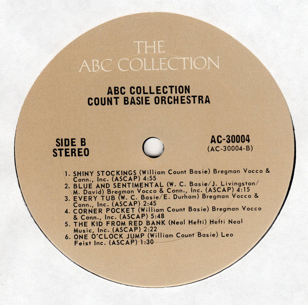 Count Basie Orchestra : The ABC Collection (LP, Album, RE)
