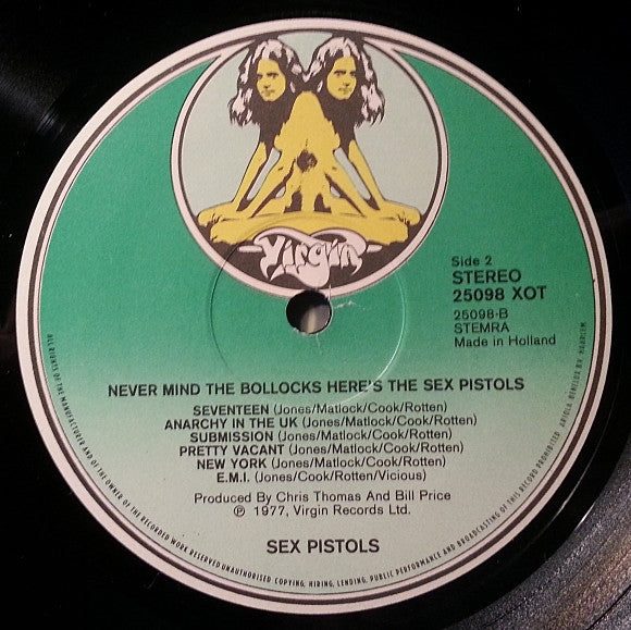 Sex Pistols : Never Mind The Bollocks Here's The Sex Pistols (LP, Album)