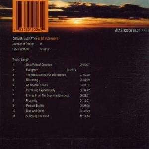 Denver McCarthy : Rise And Shine (CD, Album)
