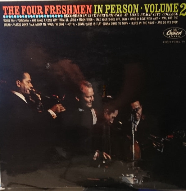 The Four Freshmen : In Person Volume 2 (LP, Album, Mono)