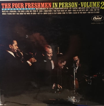 The Four Freshmen : In Person Volume 2 (LP, Album, Mono)
